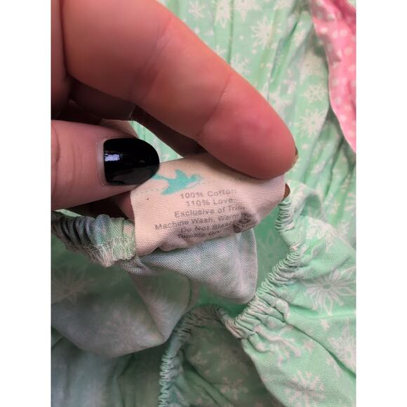 4 Matilda Jane Platinum Snowfall Peasant Dress - Picture 6 of 6